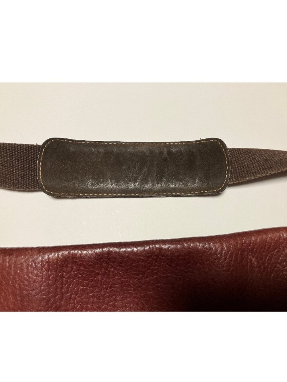 Marco Buggiani Purse, Italian Leather, Maroon/Burgundy, Large - Picture 4 of 13